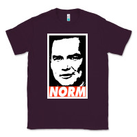 Plum norm macdonald Classic Tee - artisFamous