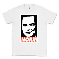 White norm macdonald Classic Tee - artisFamous
