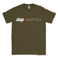 Army Green axe capital Classic Tee - artisFamous
