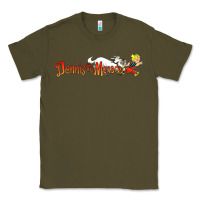 Army Green Dennis the Menace funny cartoon movie Classic Tee - artisFamous