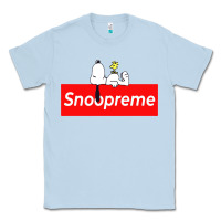 Dusty Blue snoopreme Classic Tee - artisFamous
