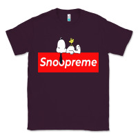 Plum snoopreme Classic Tee - artisFamous