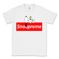 White snoopreme Classic Tee - artisFamous