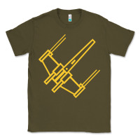 Army Green x wing starfighter Classic Tee - artisFamous