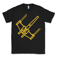 Black x wing starfighter Classic Tee - artisFamous