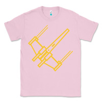 Bubblegum Pink x wing starfighter Classic Tee - artisFamous