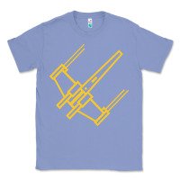 Colony Blue x wing starfighter Classic Tee - artisFamous