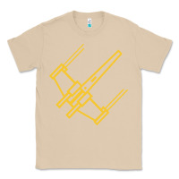 Mushroom x wing starfighter Classic Tee - artisFamous