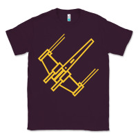 Plum x wing starfighter Classic Tee - artisFamous