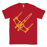Red x wing starfighter Classic Tee - artisFamous
