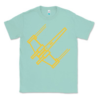 Seafoam x wing starfighter Classic Tee - artisFamous