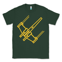 Sports Green x wing starfighter Classic Tee - artisFamous