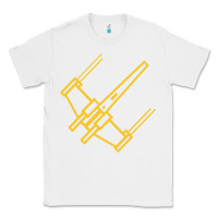 White x wing starfighter Classic Tee - artisFamous