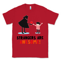 Red strangers are awesome Classic Tee - artisFamous