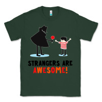 Sports Green strangers are awesome Classic Tee - artisFamous