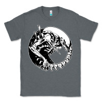 Charcoal Heather xenomorph Classic Tee - artisFamous
