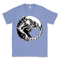 Colony Blue xenomorph Classic Tee - artisFamous