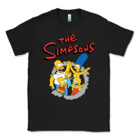 Black the simpsons funny family Classic Tee - artisFamous