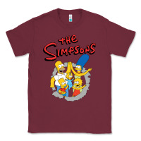 Burgundy the simpsons funny family Classic Tee - artisFamous