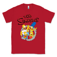 Red the simpsons funny family Classic Tee - artisFamous