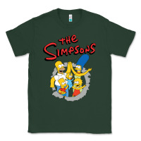 Sports Green the simpsons funny family Classic Tee - artisFamous
