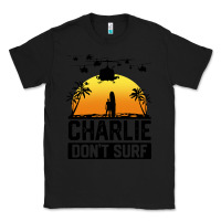 Black summer vacation charlie don't surf Classic Tee - artisFamous