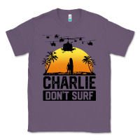 Lavender summer vacation charlie don't surf Classic Tee - artisFamous