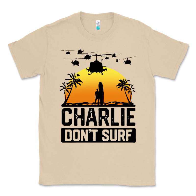 Summer Vacation Charlie Don't Surf Classic Tee by artisFamous | Teevron