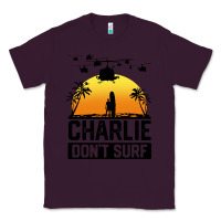 Plum summer vacation charlie don't surf Classic Tee - artisFamous