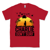 Red summer vacation charlie don't surf Classic Tee - artisFamous