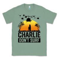 Sage summer vacation charlie don't surf Classic Tee - artisFamous