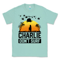 Seafoam summer vacation charlie don't surf Classic Tee - artisFamous
