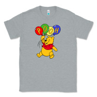 Heather Grey hunny the pooh Classic Tee - artisFamous