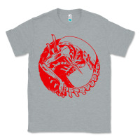 Heather Grey xenomorph Classic Tee - artisFamous