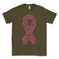Army Green Pink Ribbon Classic Tee - artisFamous
