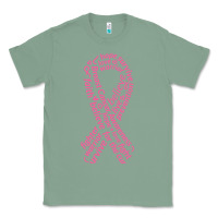 Sage Pink Ribbon Classic Tee - artisFamous