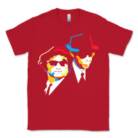 Red blues brothers Classic Tee - artisFamous