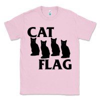 Bubblegum Pink cat flag Classic Tee - artisFamous