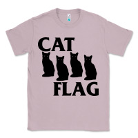 Lilac cat flag Classic Tee - artisFamous