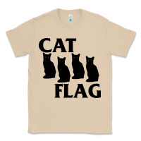 Mushroom cat flag Classic Tee - artisFamous