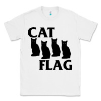 White cat flag Classic Tee - artisFamous