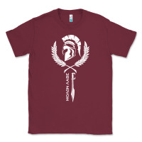 Burgundy sparta krieger fitness   molon labe Classic Tee - artisFamous
