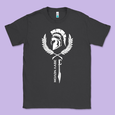 Sparta Krieger Fitness   Molon Labe Classic Tee Designed By Artisfamous