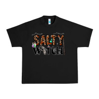 Black salty witch Urban Heavy Tee - CowhideDigitalArt