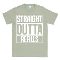 Matcha straight outta refills funny pharmacy technician pharmacist Classic Tee - artisFamous