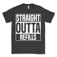 Smoke straight outta refills funny pharmacy technician pharmacist Classic Tee - artisFamous