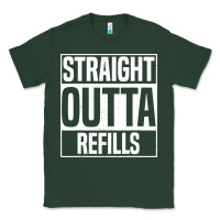 Sports Green straight outta refills funny pharmacy technician pharmacist Classic Tee - artisFamous