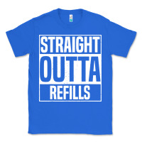 True Royal straight outta refills funny pharmacy technician pharmacist Classic Tee - artisFamous