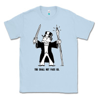 Dusty Blue you shall not pass go Classic Tee - artisFamous