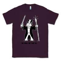 Plum you shall not pass go Classic Tee - artisFamous